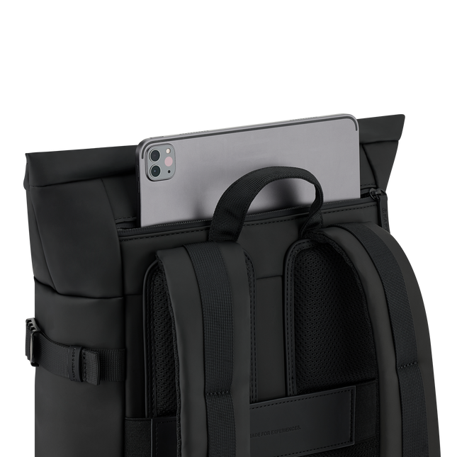 Kapten & Son Rugzak Helsinki All Black 15.6 Inch