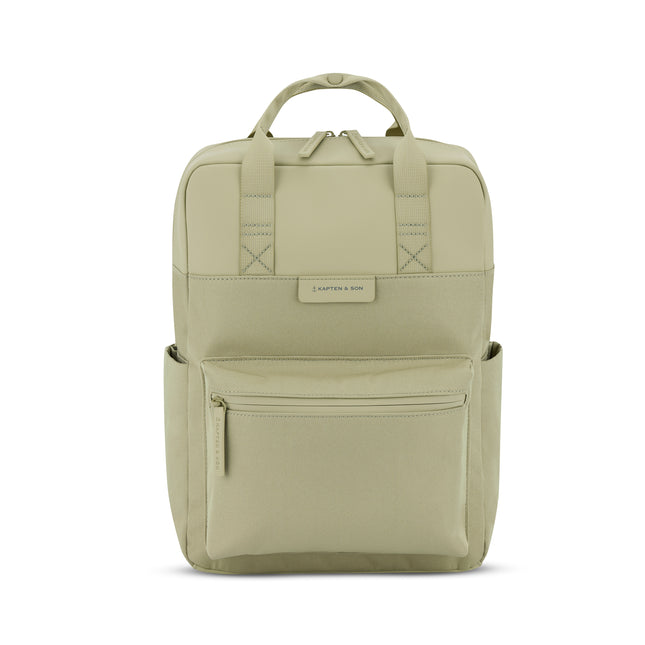 Kapten & Son Rugzak Bergen Pro Dusty Pistachio 15 Inch