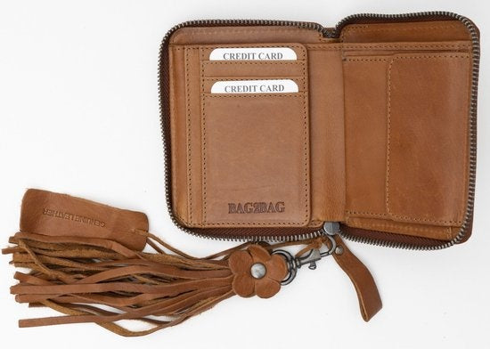 Bag2Bag Lederen Portemonnee Skei