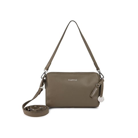 Bag2Bag Nice Schouder- Crossbodytas Zilver