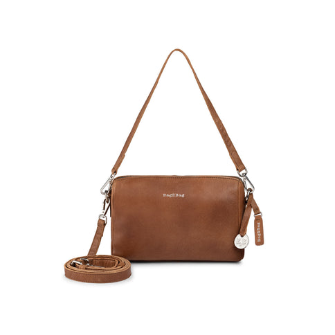 Bag2Bag Nice Schouder- Crossbodytas Zilver