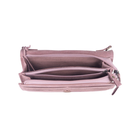Bag2Bag Schoudertas/Clutch Amalfi Suede