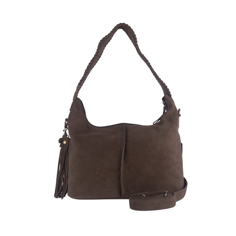 Bag2Bag Suede Hobo Schoudertas Tropea