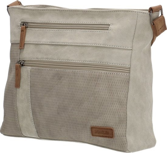 Beagles Brunete Crossbody Schoudertas Handige Ritsvakken