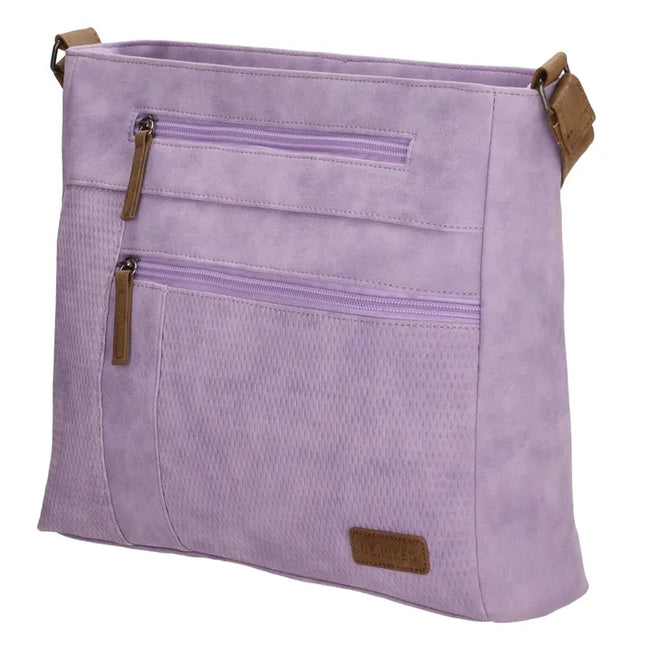 Beagles Brunete Crossbody Schoudertas Handige Ritsvakken