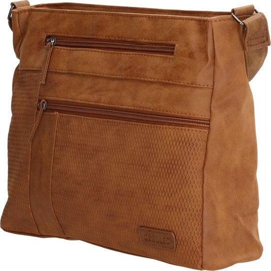 Beagles Brunete Crossbody Schoudertas Handige Ritsvakken