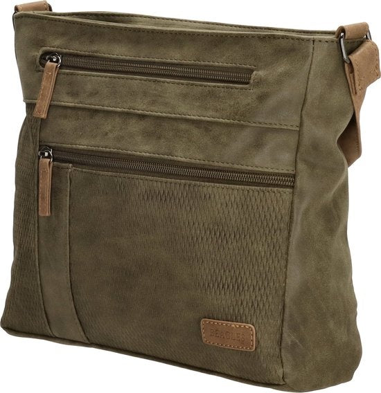 Beagles Brunete Crossbody Schoudertas Handige Ritsvakken