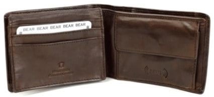 Bear Design Billfold/Portemonnee Joep CL18839