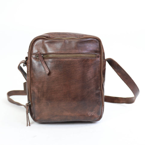 Bear Design Herentas Crossbody Medium Bruin