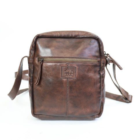 Bear Design Herentas Crossbody Medium Bruin