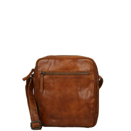 Bear Design Herentas Crossbody Medium Cognac