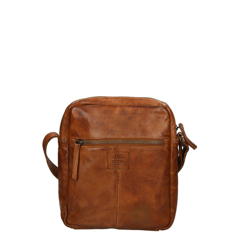 Bear Design Herentas Crossbody Medium Cognac