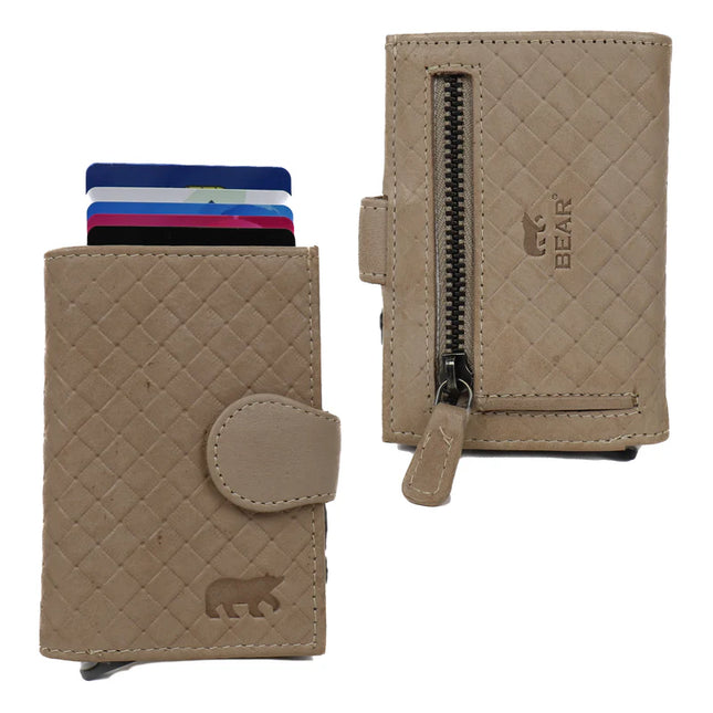 Bear Design Pasjeshouder Woven Elsie RIFD Protected CP6814