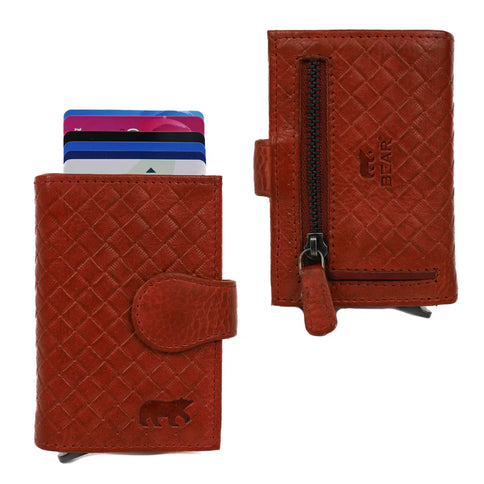 Bear Design Pasjeshouder Woven Elsie RIFD Protected CP6814