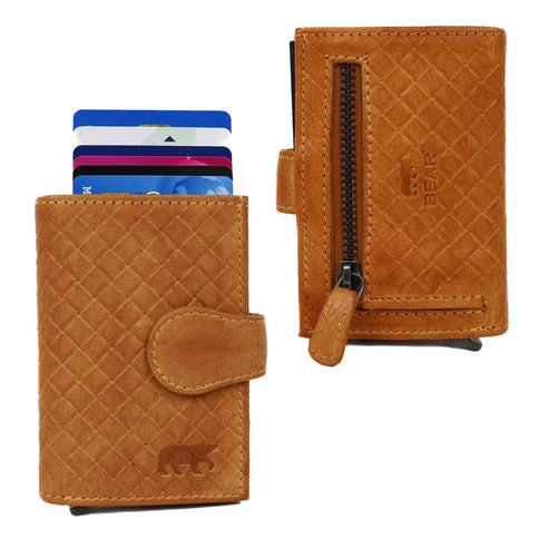Bear Design Pasjeshouder Woven Elsie RIFD Protected CP6814