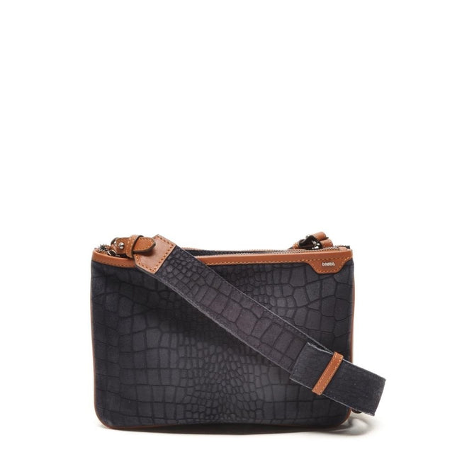 Berba Crossbodybag Croco Suède