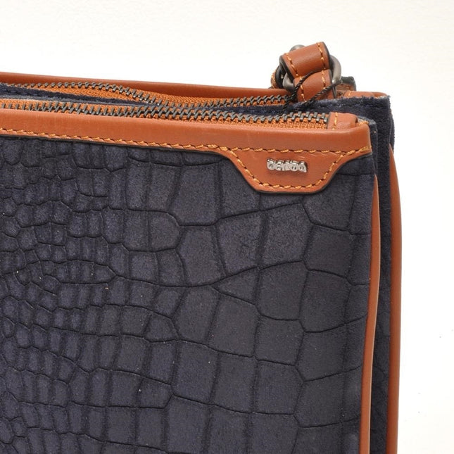 Berba Crossbodybag Croco Suède