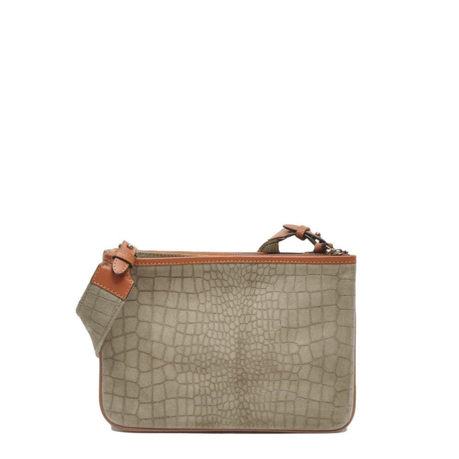Berba Crossbodybag Croco Suède