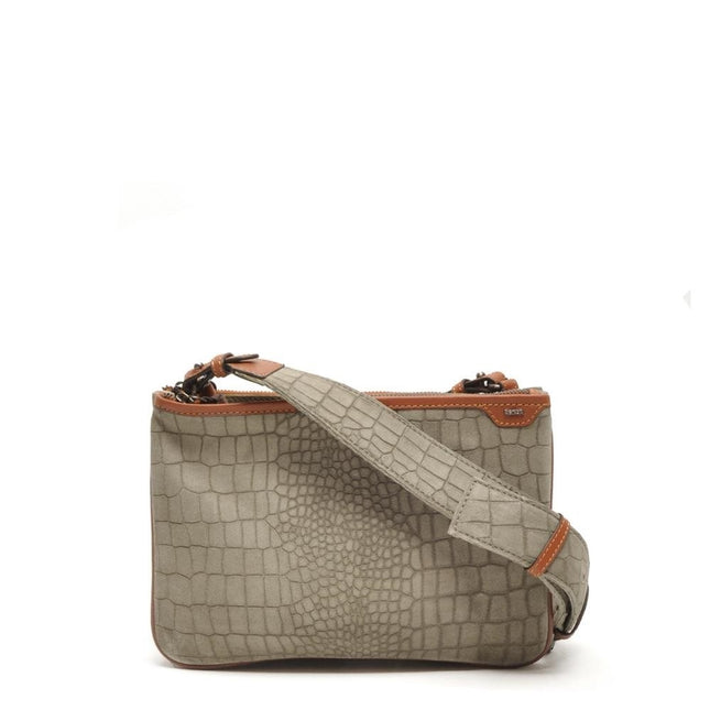 Berba Crossbodybag Croco Suède