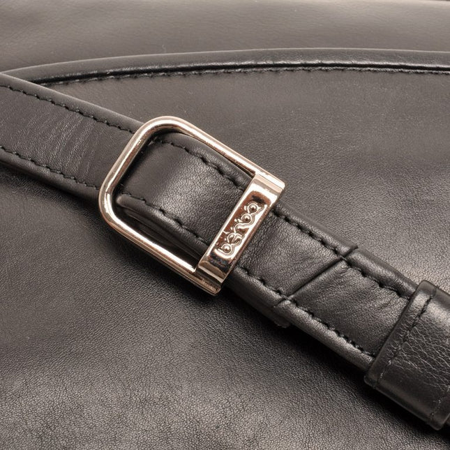 Berba Leren Stewardessen Tas Overslag Soft