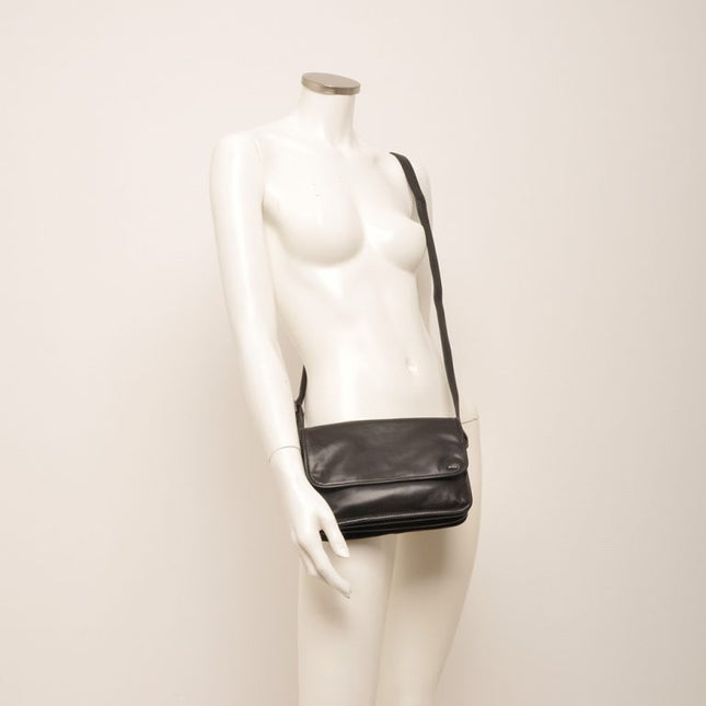 Berba Leren Stewardessen Tas Overslag Soft