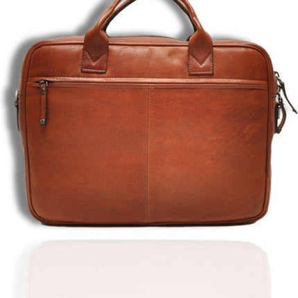 Berba Luxe Leren Business Laptopbag Lucca