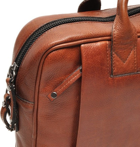 Berba Luxe Leren Business Laptopbag Lucca
