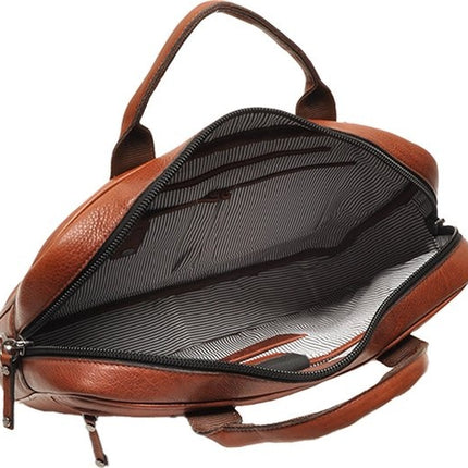 Berba Luxe Leren Business Laptopbag Lucca
