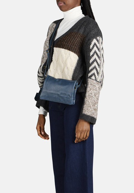 Burkely Crossbody  Natural Norah Double Pocket Flap
