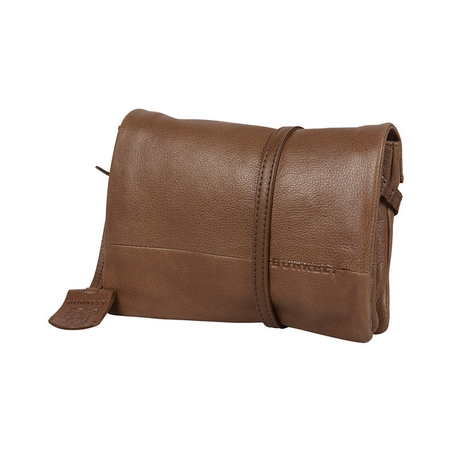 Burkely Crossbody  Natural Norah Double Pocket Flap