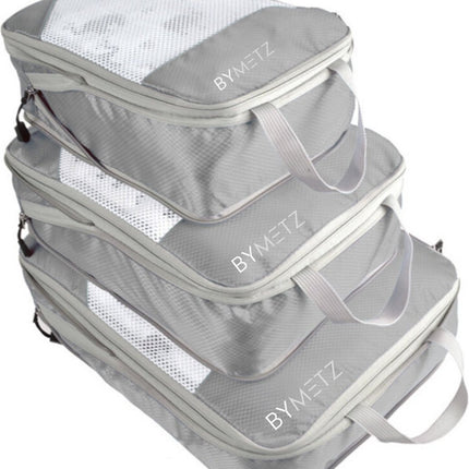ByMetz Compressie Packing Cubes - 3Pcs - Compress Technology®