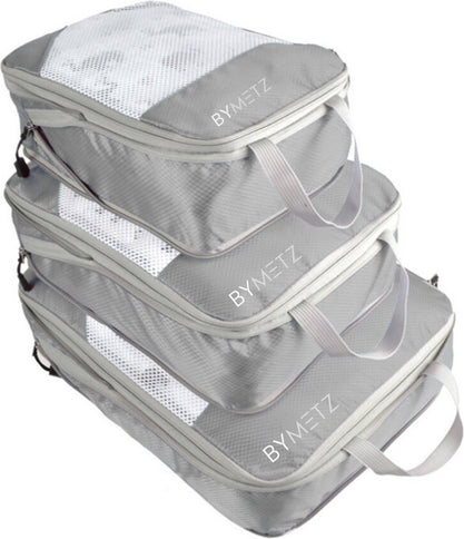 ByMetz Compressie Packing Cubes - 3Pcs - Compress Technology®