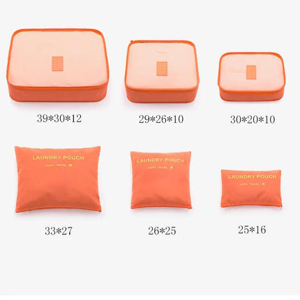 ByMetz Luxe Zesdelige Packing Cube Set