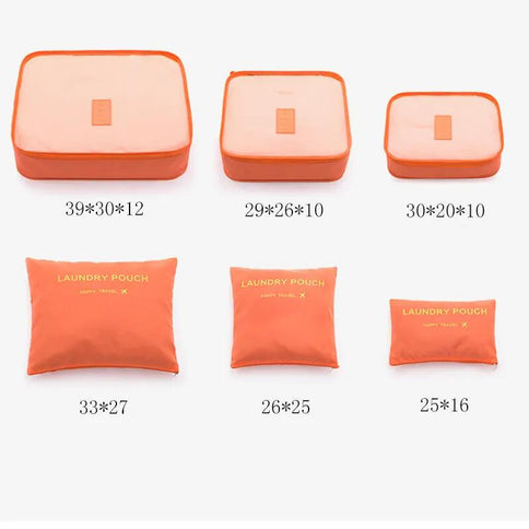 ByMetz Luxe Zesdelige Packing Cube Set