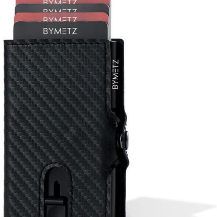ByMetz Pasjeshouder Uitschuifbaar Anti Skim - Genuine Leer