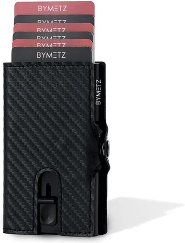 ByMetz Pasjeshouder Uitschuifbaar Anti Skim - Genuine Leer