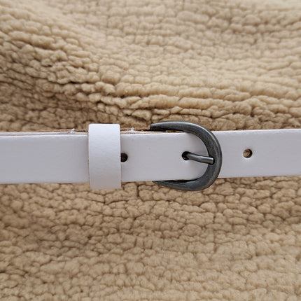 ByMetz Riem Belluno Wit  / Zilver