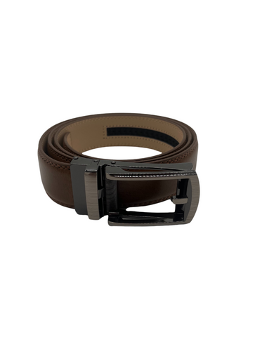ByMetz Riem met Automatische Gesp - Camel