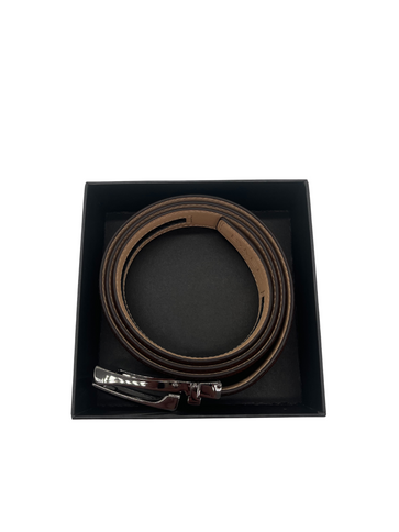 ByMetz Riem met Automatische Gesp - Cognac