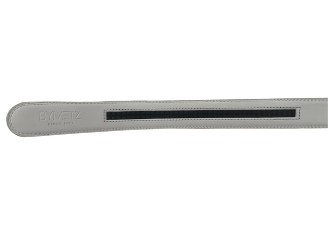 ByMetz Riem met Automatische Gesp - Wit