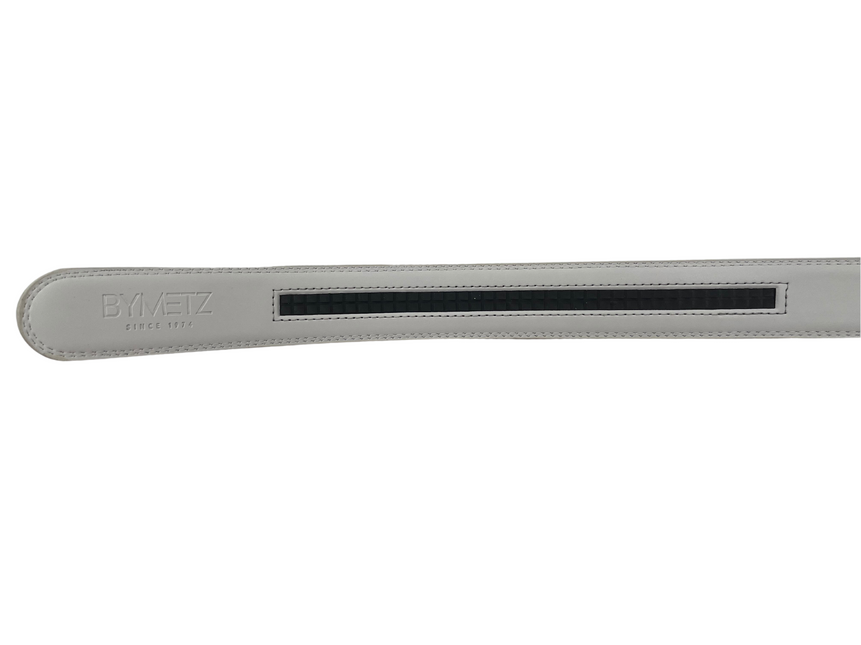 ByMetz Riem met Automatische Gesp - Wit