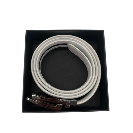 ByMetz Riem met Automatische Gesp - Wit