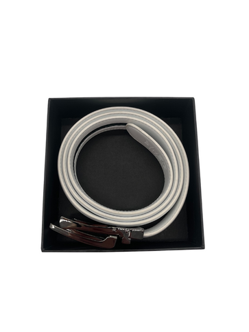 ByMetz Riem met Automatische Gesp - Wit
