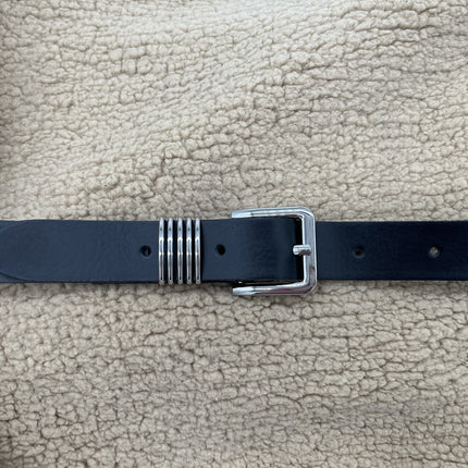 ByMetz Riem Napoli Zwart/ Zilver