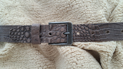 ByMetz Riem Roma Taupe Croco