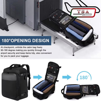 ByMetz Rugzak 40x20x25 Ryanair Handbagage