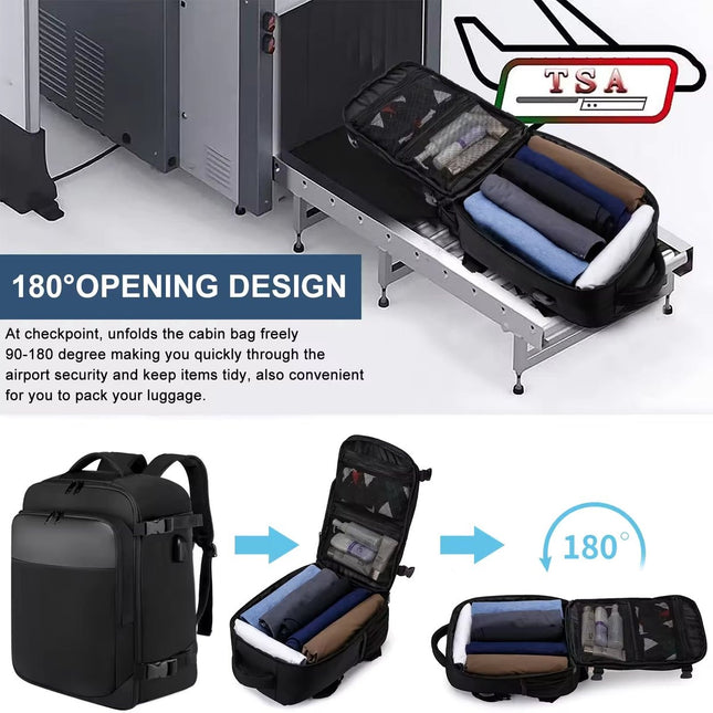 ByMetz Rugzak 40x20x25 Ryanair Handbagage
