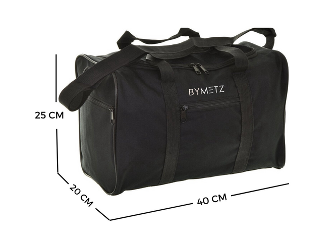 ByMetz Tas 40 x 20 x 25 Ryanair Handbagage Met Koffersleeve
