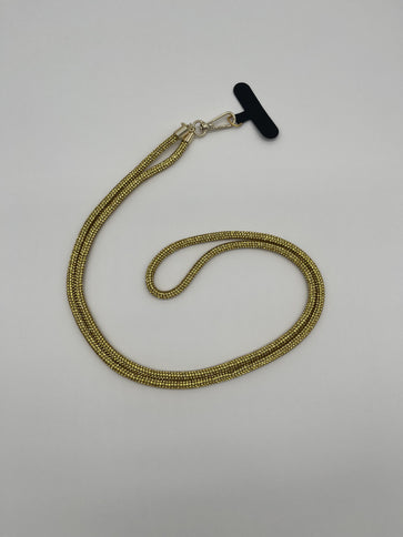 ByMetz Telefoonkoord Goud Glitters