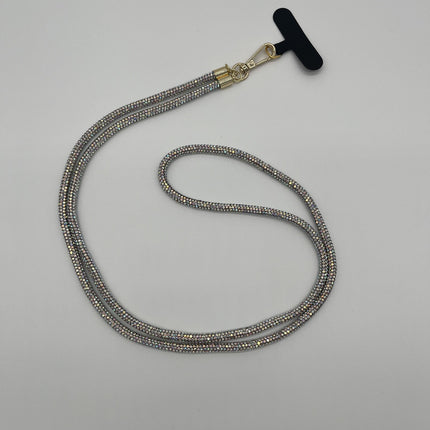 ByMetz Telefoonkoord Zilver Glitters
